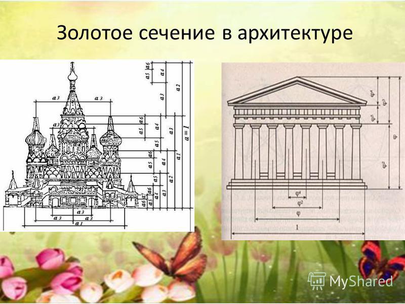 Золотое сечение в архитектуре проект дома