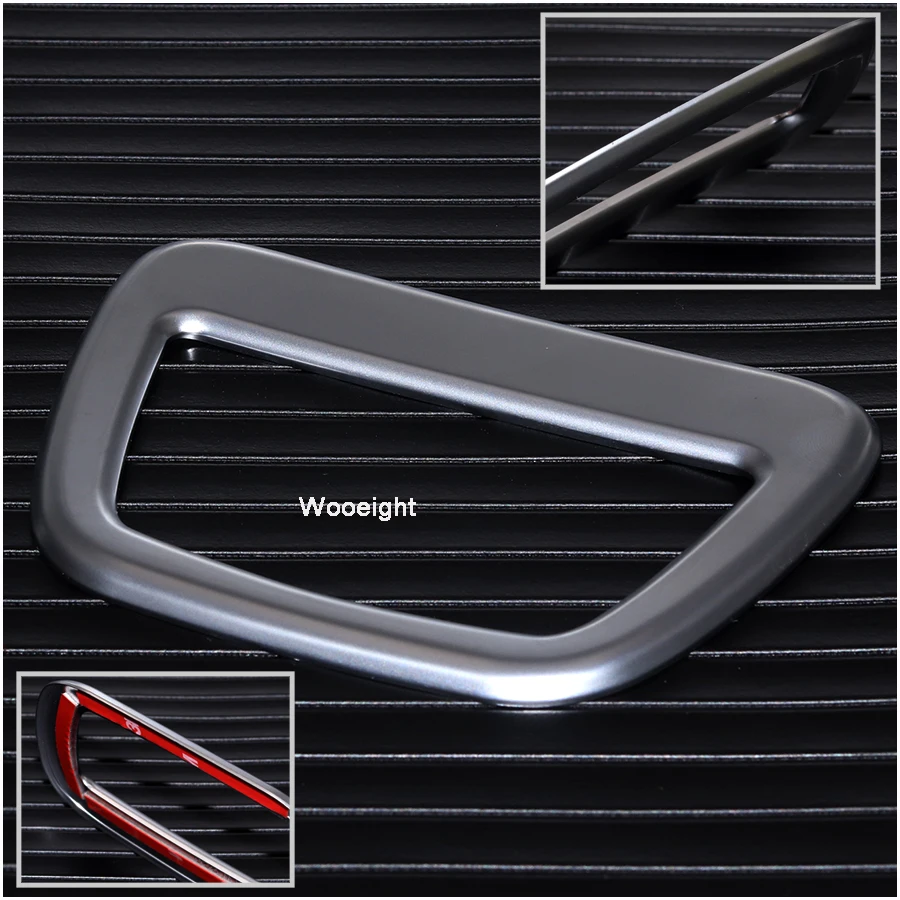 Wooeight ABS Rear Trunk Rear Door Tailgate Clapboard Handle Decoration Frame Cover Trim For Land Rover Discovery Sport 2015-2019  (4)