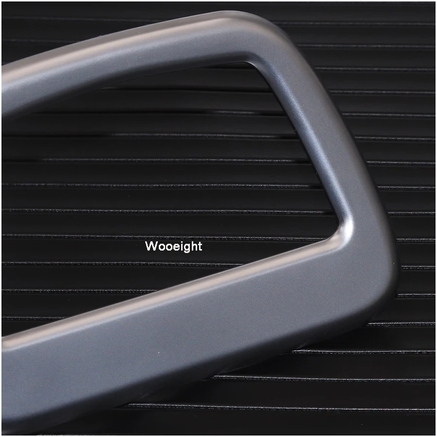 Wooeight ABS Rear Trunk Rear Door Tailgate Clapboard Handle Decoration Frame Cover Trim For Land Rover Discovery Sport 2015-2019  (7)