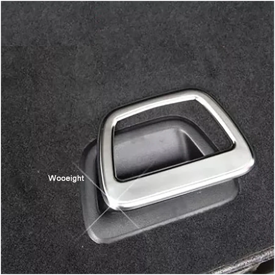 Wooeight ABS Rear Trunk Rear Door Tailgate Clapboard Handle Decoration Frame Cover Trim For Land Rover Discovery Sport 2015-2019  (1)