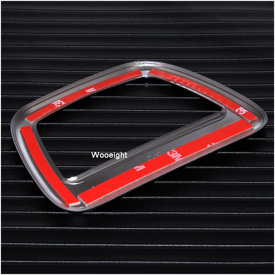 Wooeight ABS Rear Trunk Rear Door Tailgate Clapboard Handle Decoration Frame Cover Trim For Land Rover Discovery Sport 2015-2019  (3)