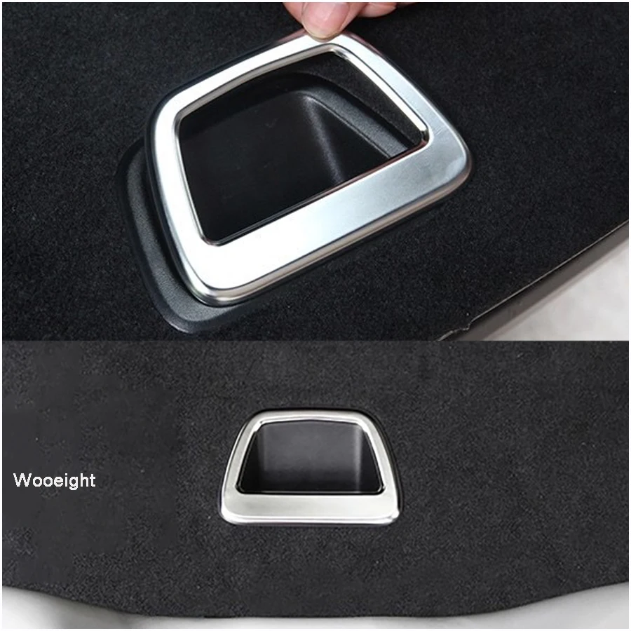 Wooeight ABS Rear Trunk Rear Door Tailgate Clapboard Handle Decoration Frame Cover Trim For Land Rover Discovery Sport 2015-2019  (8)