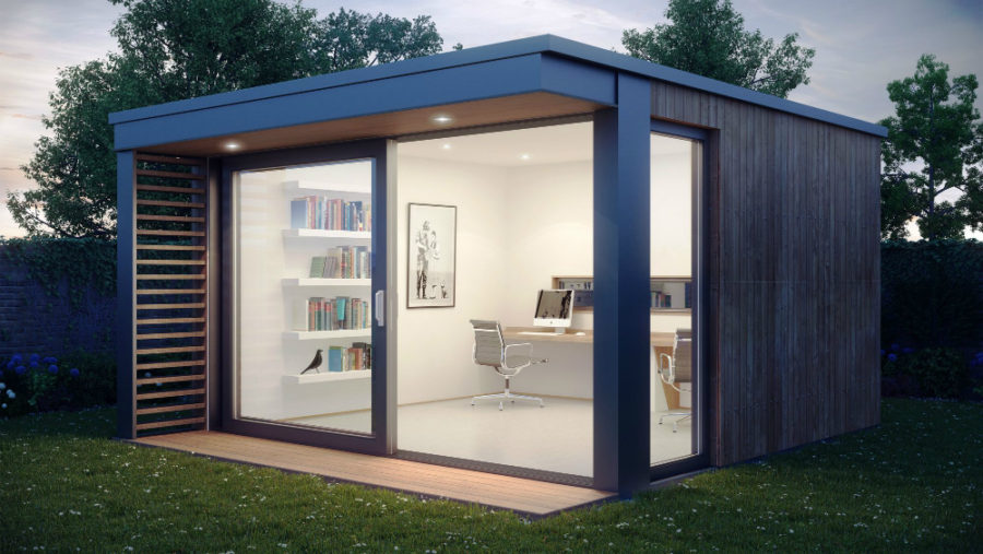 Modern office shed