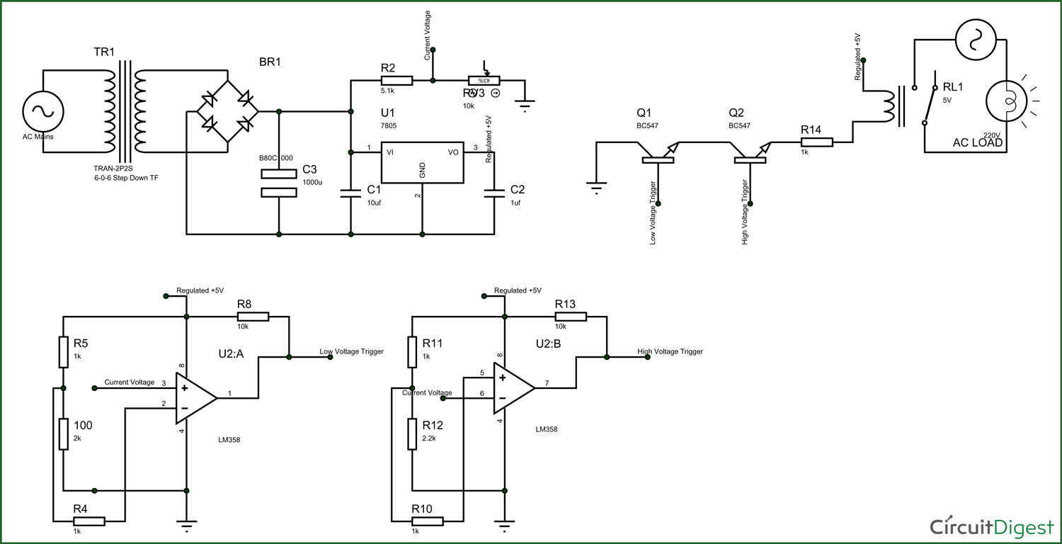 Circuit Breaker Schematic Diagram