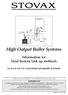 High Output Boiler Systems