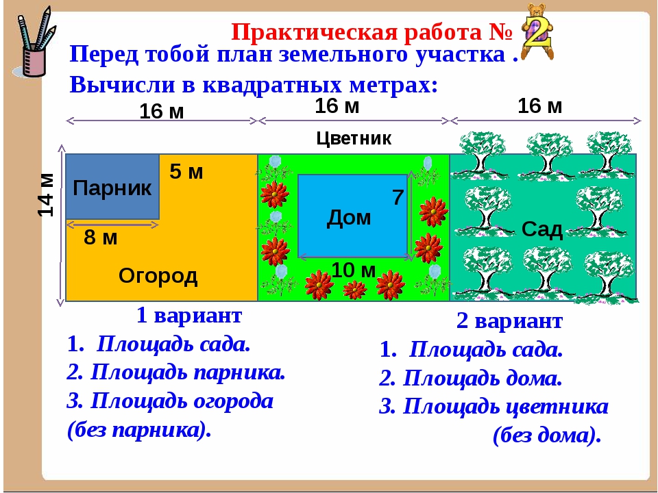 Это план участка известно что площадь дома меньше площади огорода