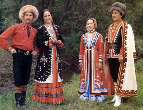 национальный костюм башкир