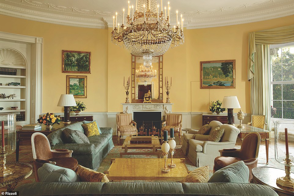 Fancy: The Yellow Oval Room served as the room where 