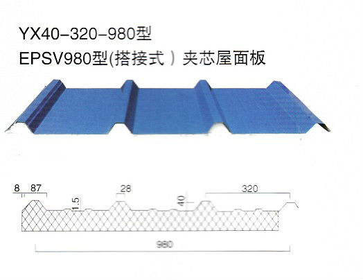 eps panel sandwich for facades of house