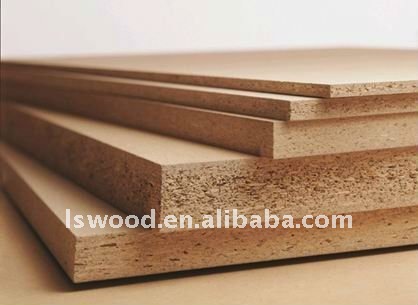 Water resistant green Particle board, E1 glue high quality particle board price