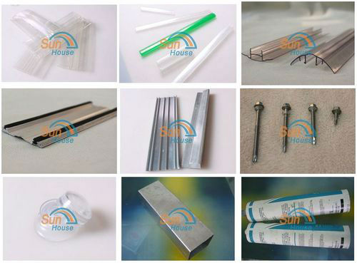 polycarbonate fence panels