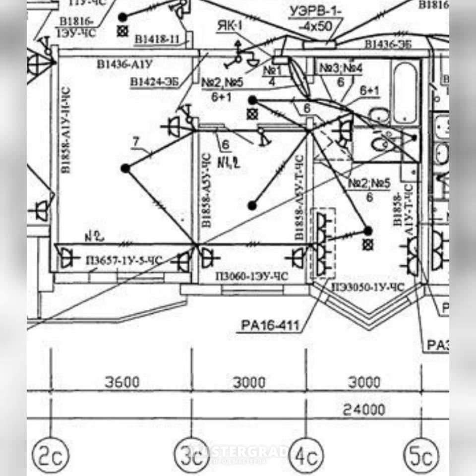 Проект электрики в панельном доме