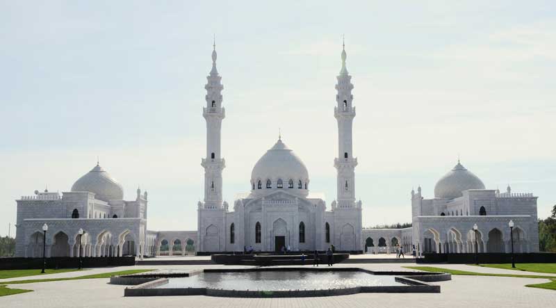 Белая мечеть в древнем городе Булгар