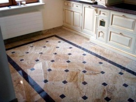 Tiles in the kitchen 