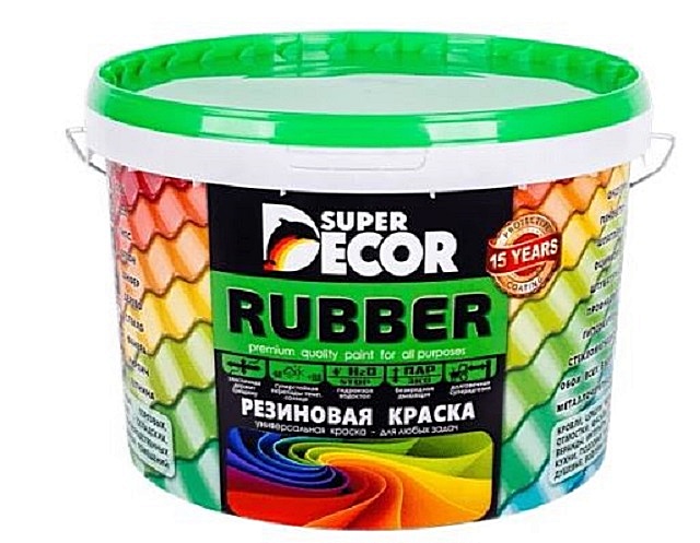 Резиновая краска «Super Decor Rubber»