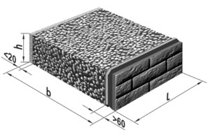 Размеры керамзитобетонных блоков