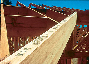 Glulam in residential construction
