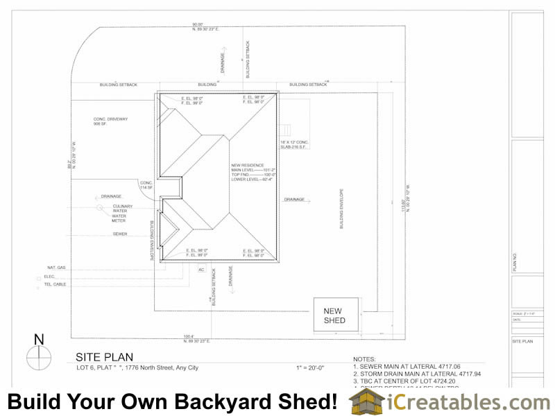 plot plan