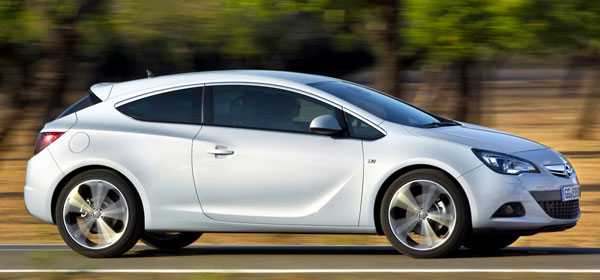 Габариты opel astra gtc